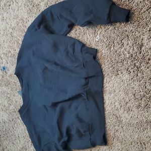 Wild fable cropped crew neck